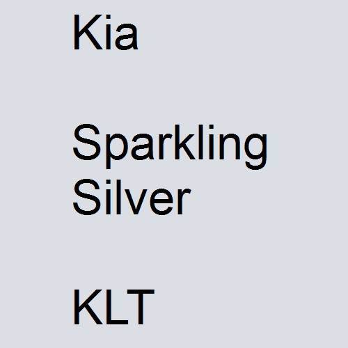 Kia, Sparkling Silver, KLT.